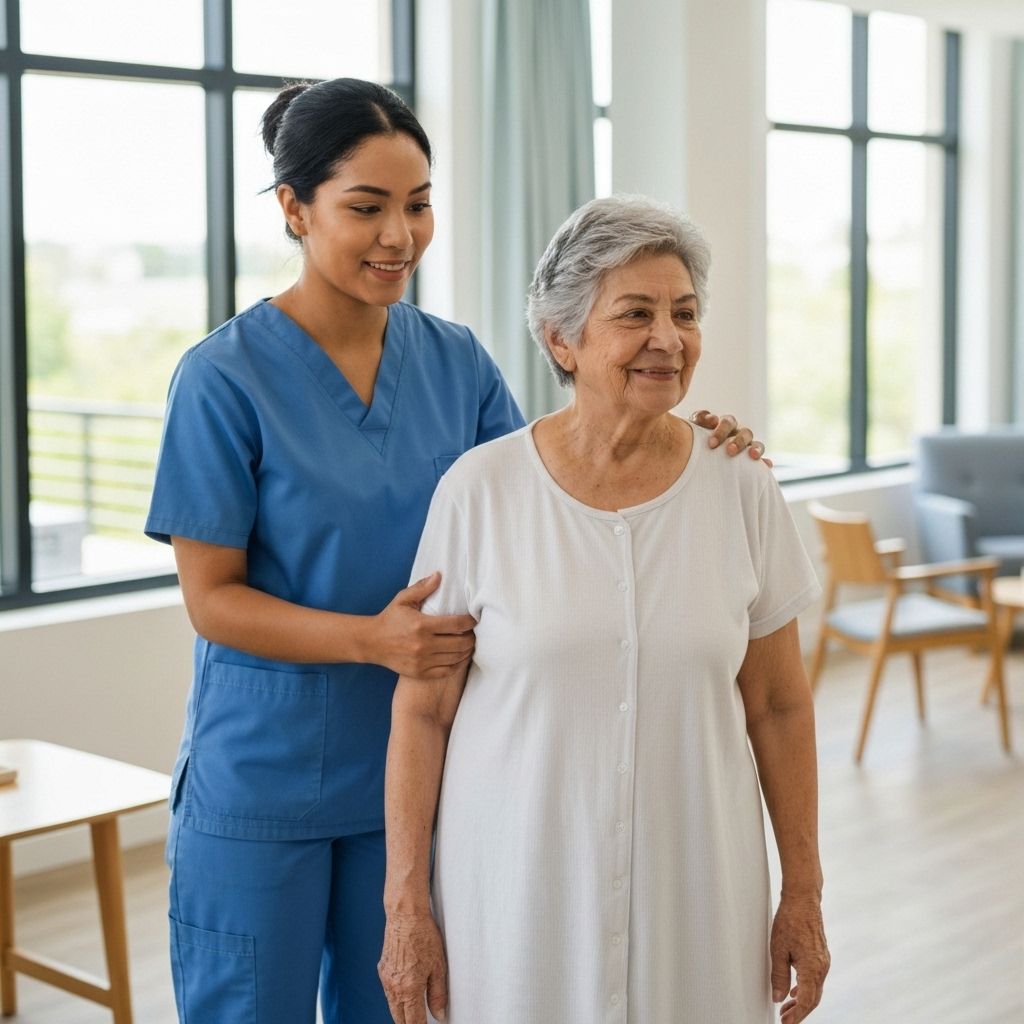 Elderly care professional