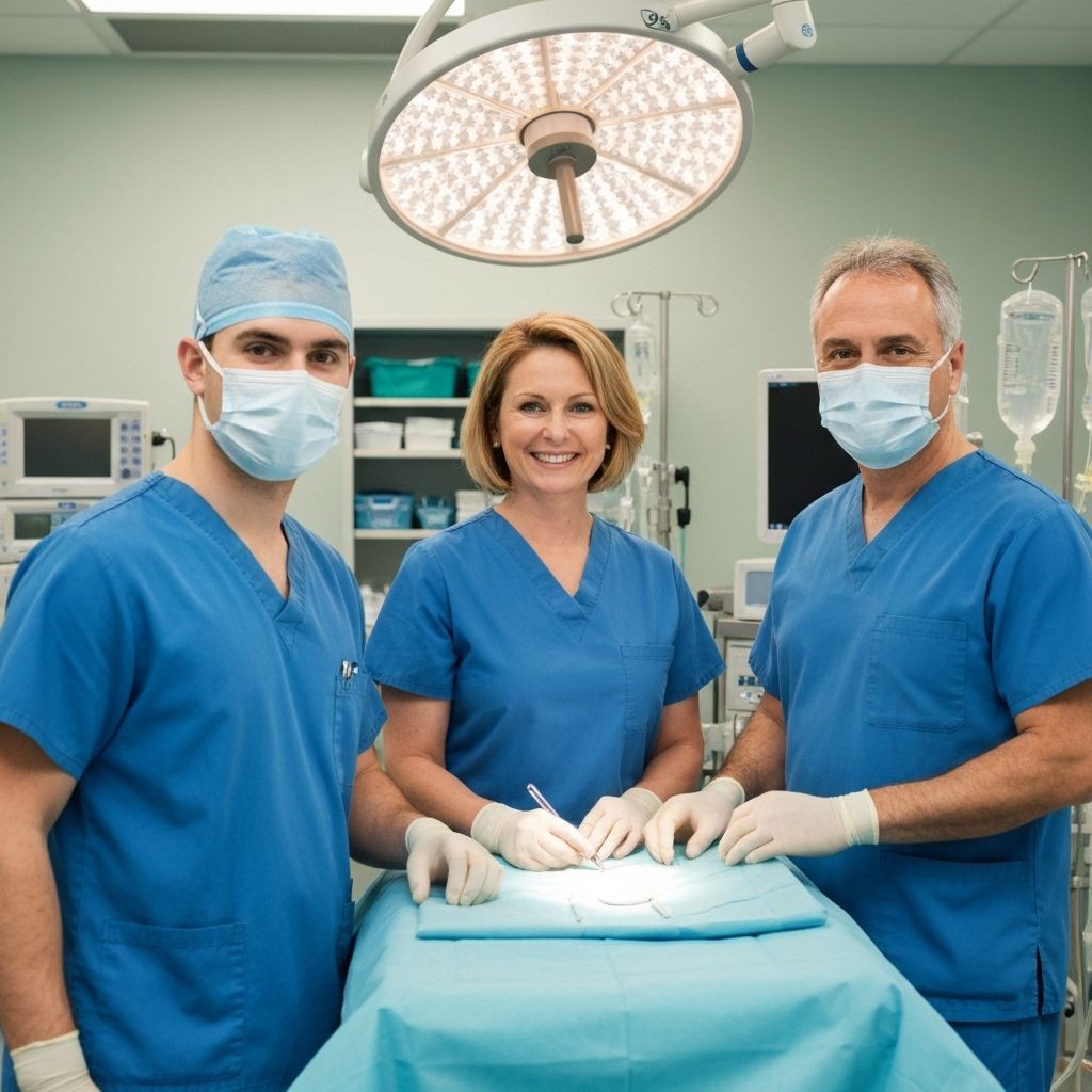 Surgery center team